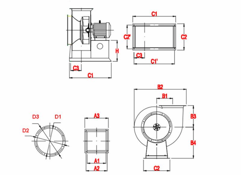 Hướng dẫn cách tính toán thiết kế quạt ly tâm chính xác