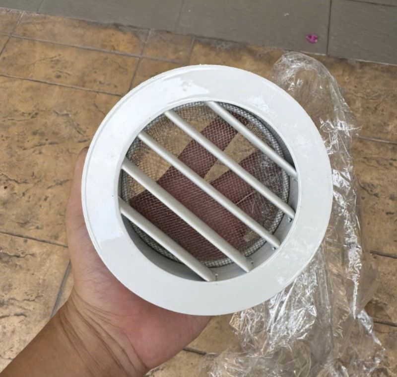 Cửa gió tròn Cone Face nan côn