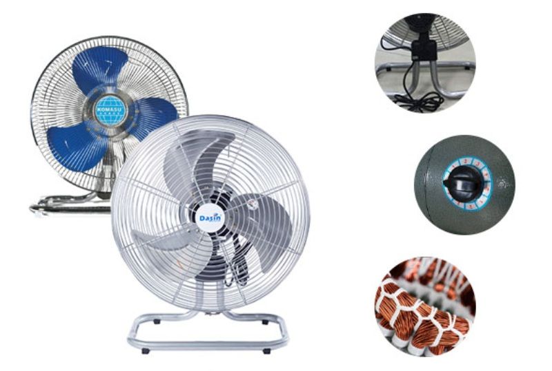So sánh quạt đứng và quạt sàn (chân quỳ) công nghiệp: Nên chọn loại nào?
