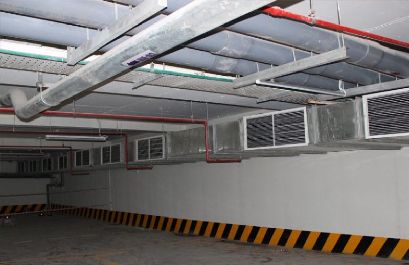 Hệ thống thông gió tầng hầm - Tiêu chuẩn và thiết kế 2026 2 Vai trò quan trọng của hệ thống thông gió tầng hầm