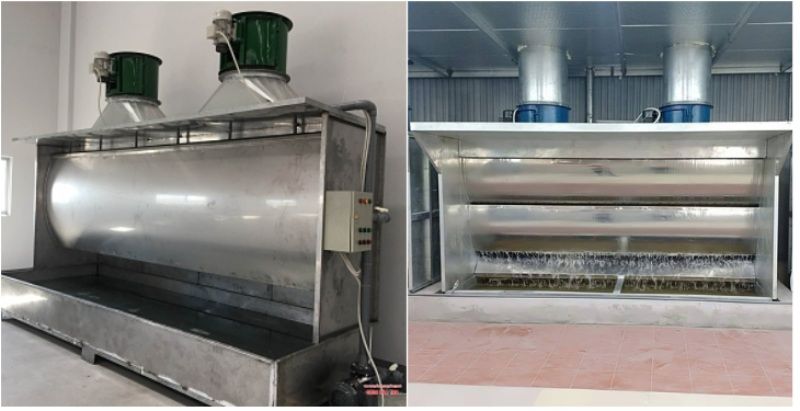 Các công nghệ xử lý khí thải bụi sơn phổ biến hiện nay 2026 1 Hệ thống xử lý khí thải bụi sơn là gì?