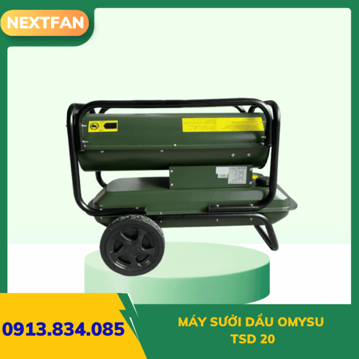MÁY SƯỞI DẦU OMYSU TSD 20