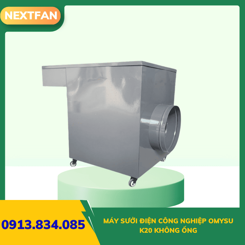 MÁY SƯỞI ĐIỆN CÔNG NGHIỆP OMYSU K20 Không Ống 3 MÁY SƯỞI ĐIỆN CÔNG NGHIỆP OMYSU K20 Không Ống