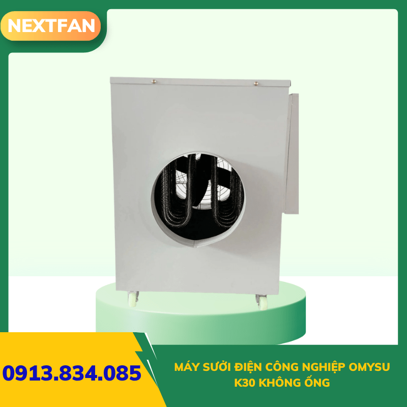MÁY SƯỞI ĐIỆN CÔNG NGHIỆP OMYSU K30 Không Ống 3 MÁY SƯỞI ĐIỆN CÔNG NGHIỆP OMYSU K30 Không Ống