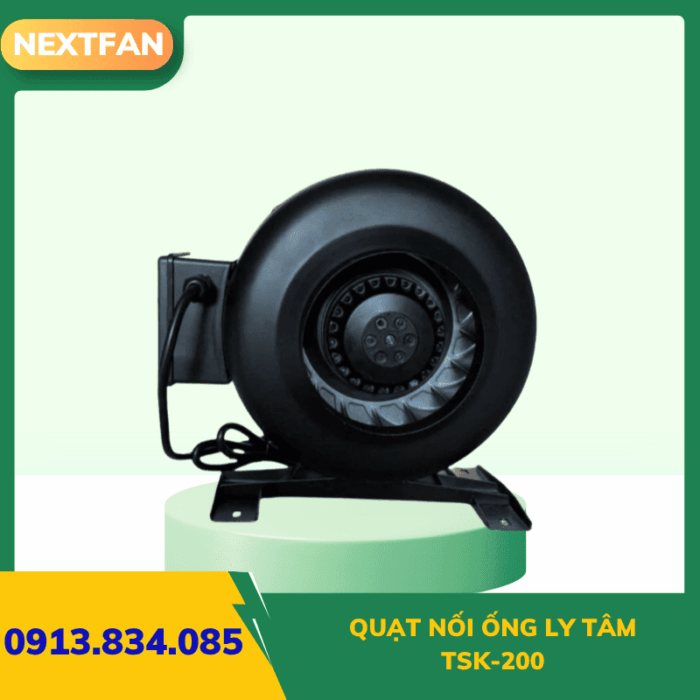 QUẠT NỐI ỐNG LY TÂM TSK-200