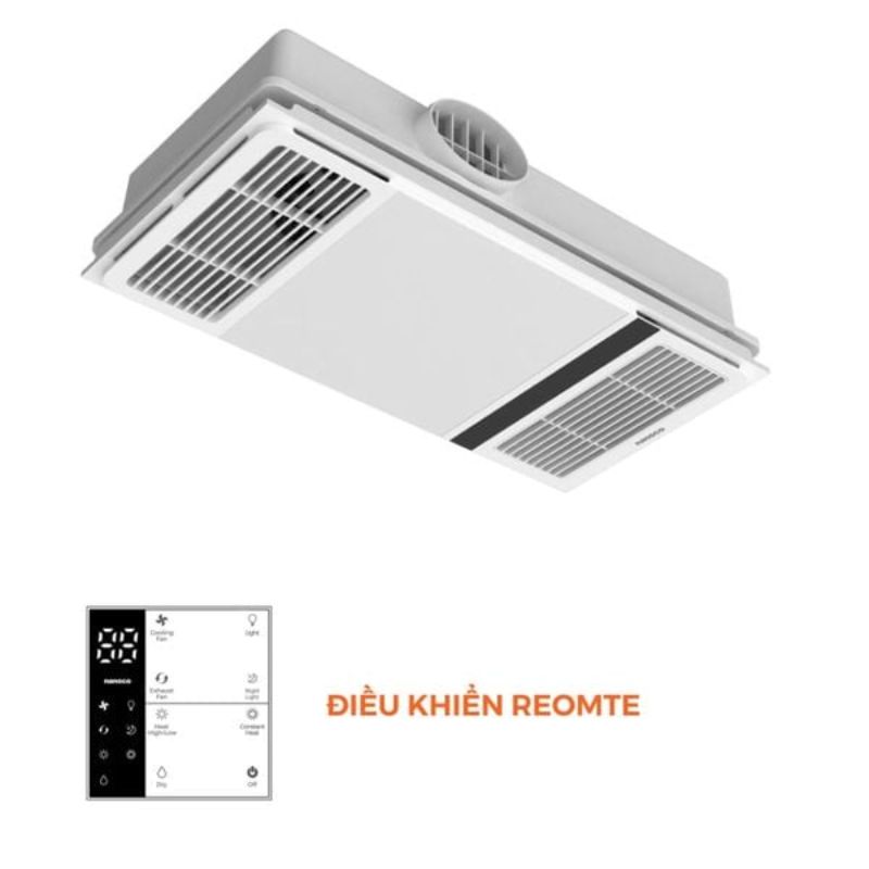 Quạt hút mùi tích hợp sưởi đa năng