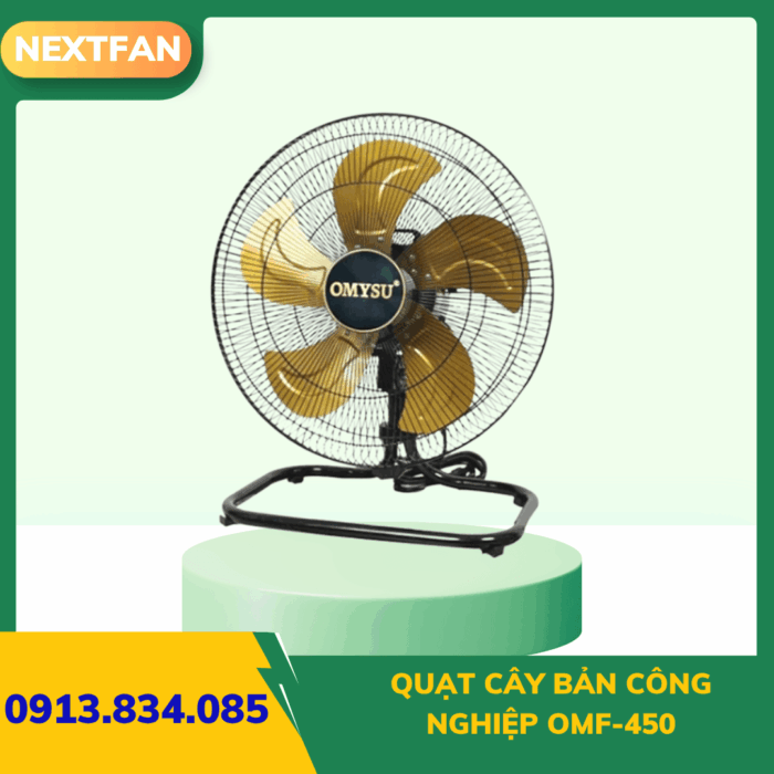 QUẠT CÂY BẢN CÔNG NGHIỆP OMF-450