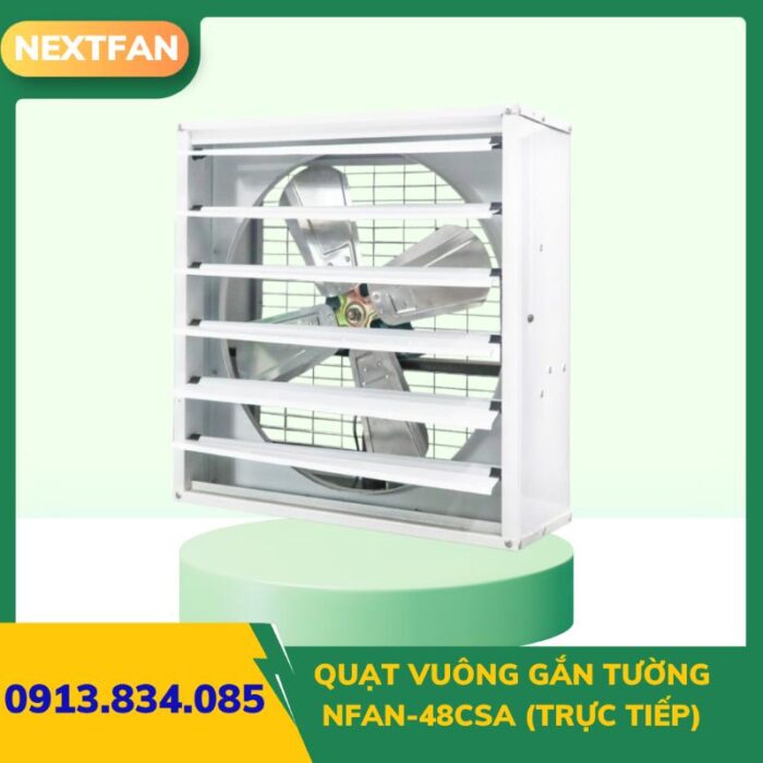 Quạt vuông gắn tường NFAN-48CSA (trực tiếp)