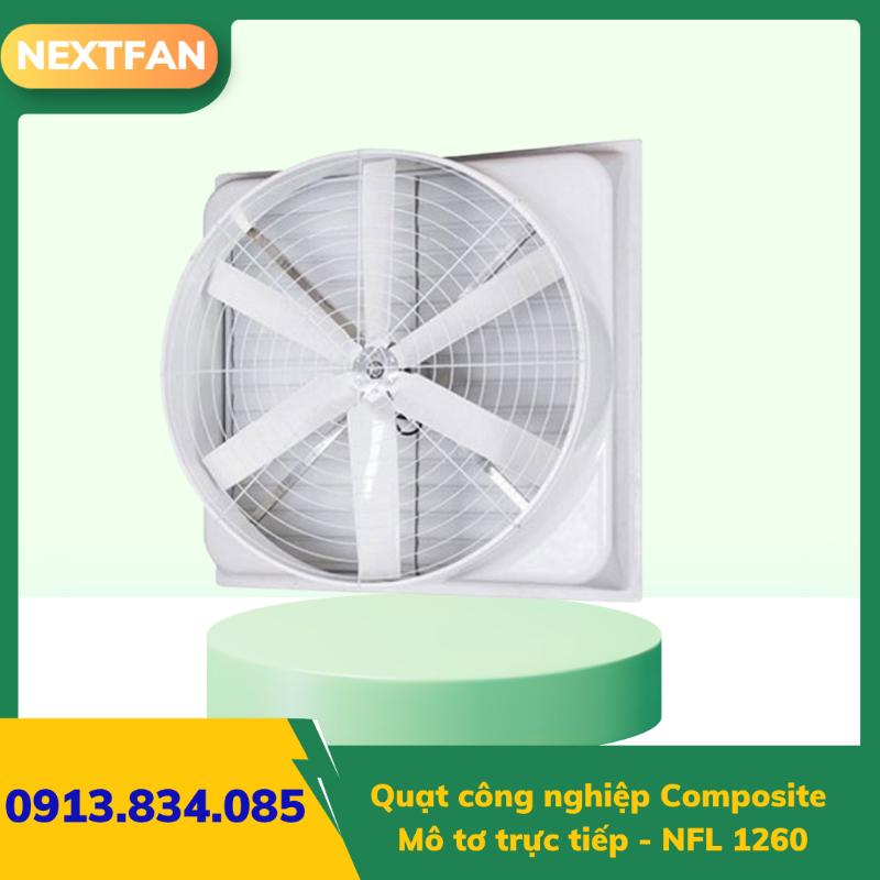 Quạt công nghiệp composite mô tơ trực tiếp NFL - 1260 1 Quạt công nghiệp composite mô tơ trực tiếp NFL - 1260