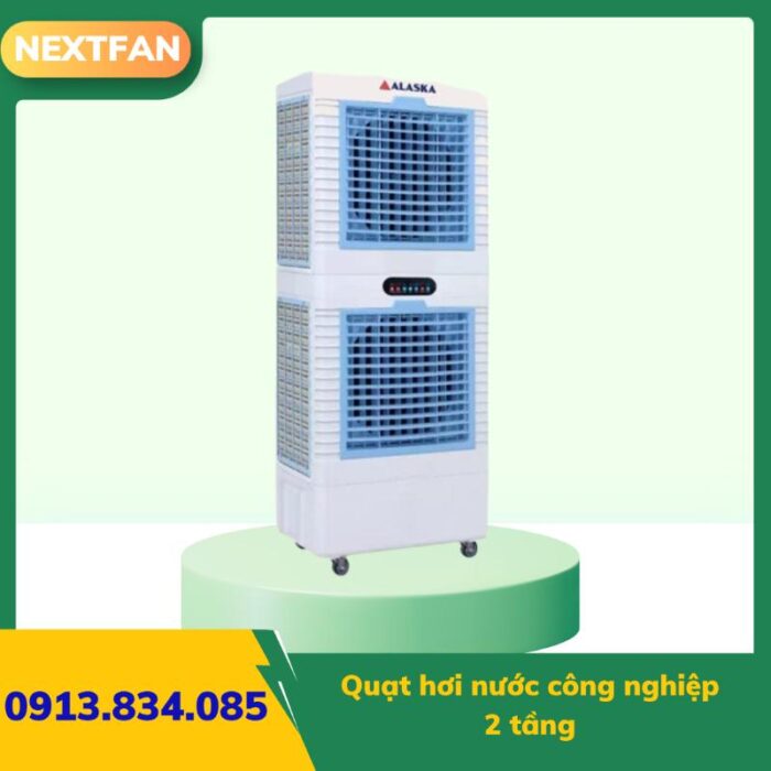 Quạt hơi nước công nghiệp 2 tầng