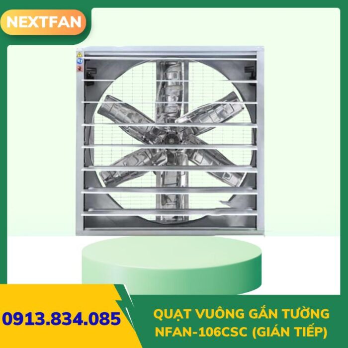 Quạt vuông gắn tường NFAN-106CSC (gián tiếp)