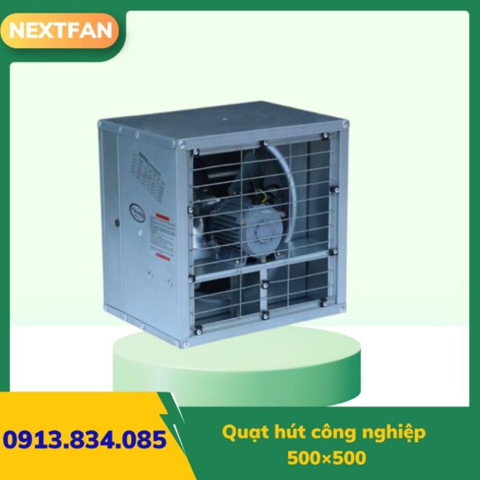 Quạt hút công nghiệp 500x500 3 quat ly tam cao ap 9 19a 6.3A 2 153
