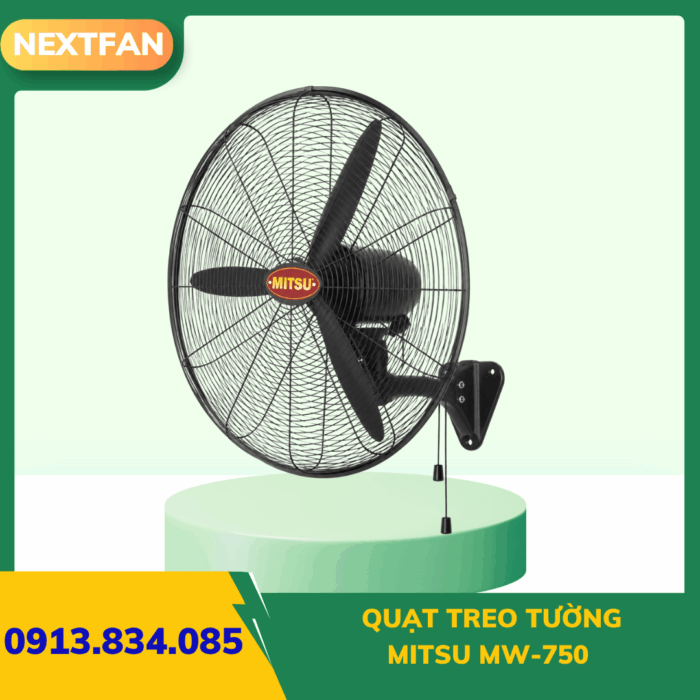 QUẠT TREO TƯỜNG MITSU (Tiêu chuẩn) MW-750