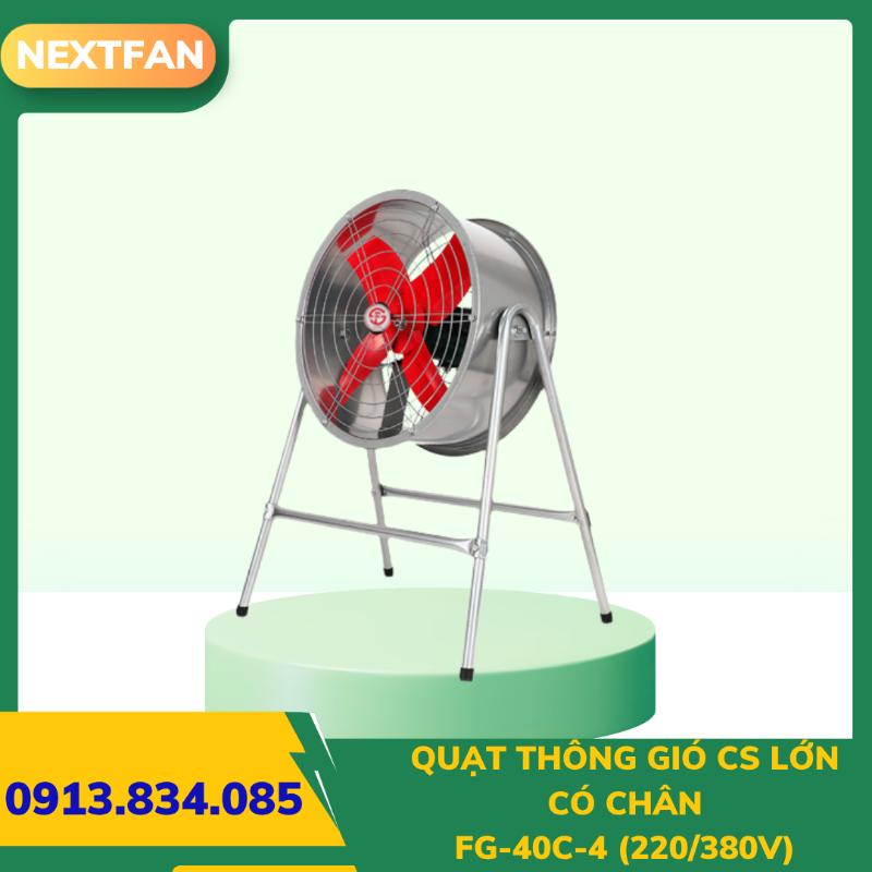 QUẠT THÔNG GIÓ CS LỚN FG-50C-4 (380V) (Có chân) 3 QUẠT THÔNG GIÓ CS LỚN FG-50C-4 (380V) (Có chân)