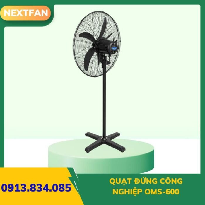 QUẠT ĐỨNG CÔNG NGHIỆP OMS-600 (Cao cấp)