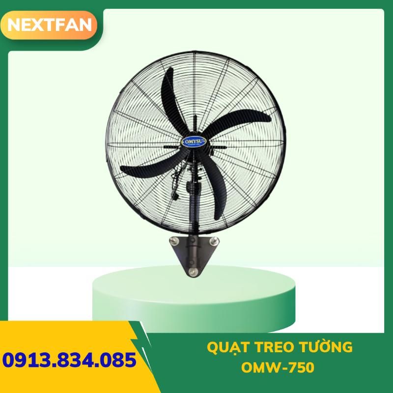 QUẠT TREO TƯỜNG OMW-750 (Cao cấp) 3 QUẠT TREO TƯỜNG OMW-750 (Cao cấp)