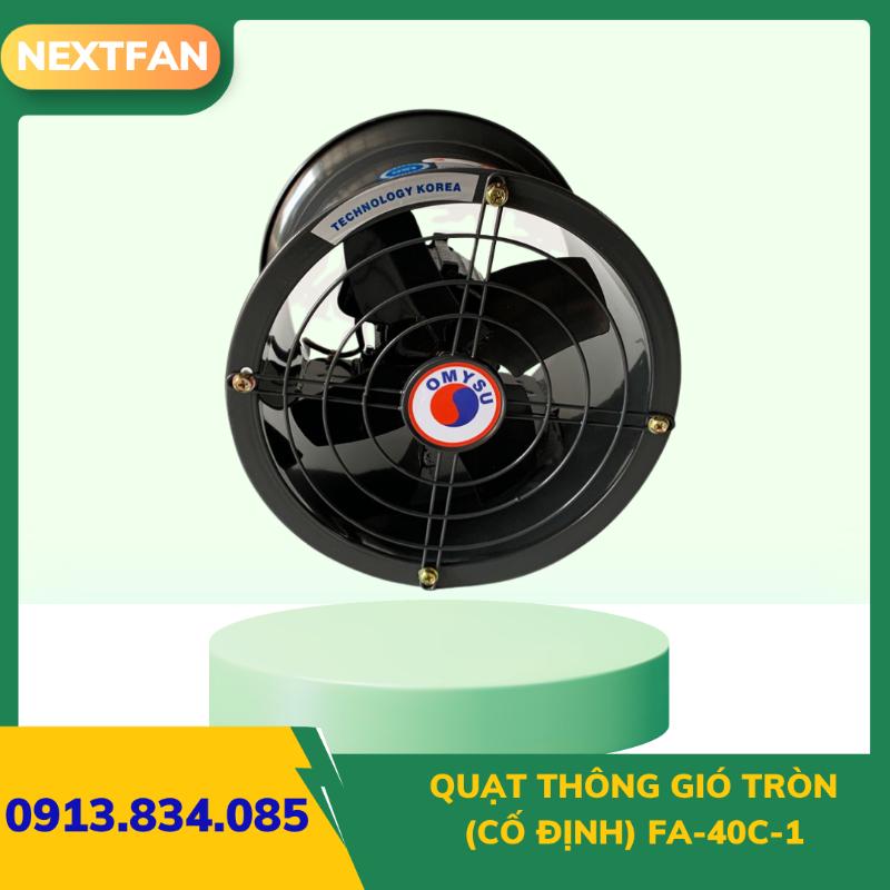 QUẠT THÔNG GIÓ TRÒN FA-40C-1 (Cố định) 3 QUẠT THÔNG GIÓ TRÒN FA-40C-1 (Cố định)