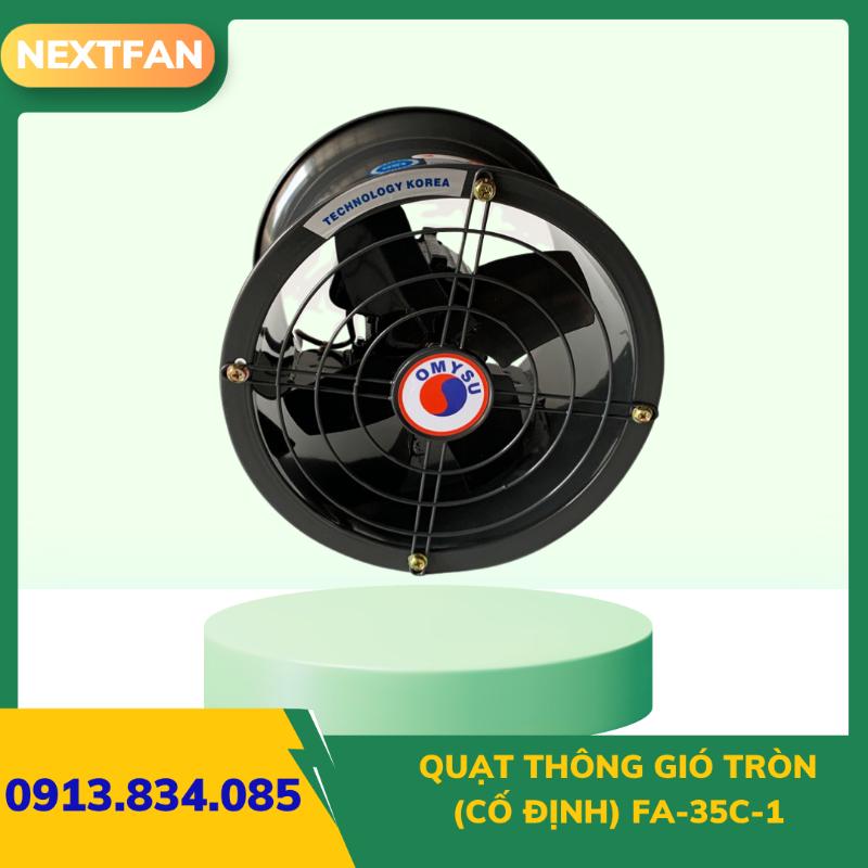 QUẠT THÔNG GIÓ TRÒN FA-35C-1 (Cố định) 1 QUẠT THÔNG GIÓ TRÒN FA-35C-1 (Cố định)