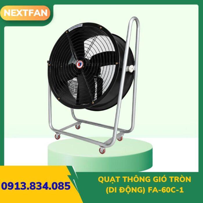 QUẠT THÔNG GIÓ TRÒN FA-60C-1 (Di động)