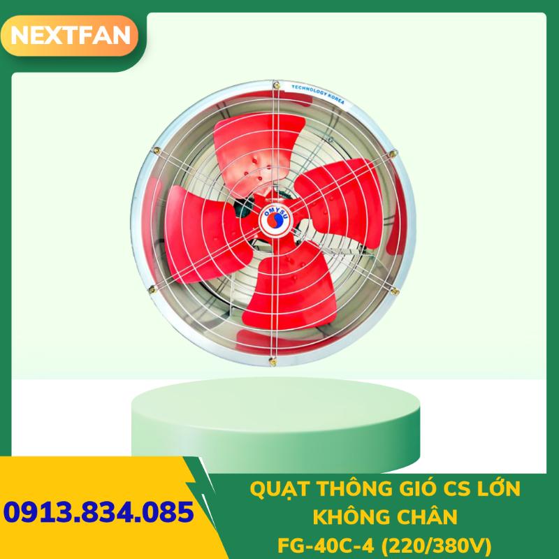 QUẠT THÔNG GIÓ CS LỚN FG-40C-4 (220/380V) 1 QUẠT THÔNG GIÓ CS LỚN FG-40C-4 (220/380V)