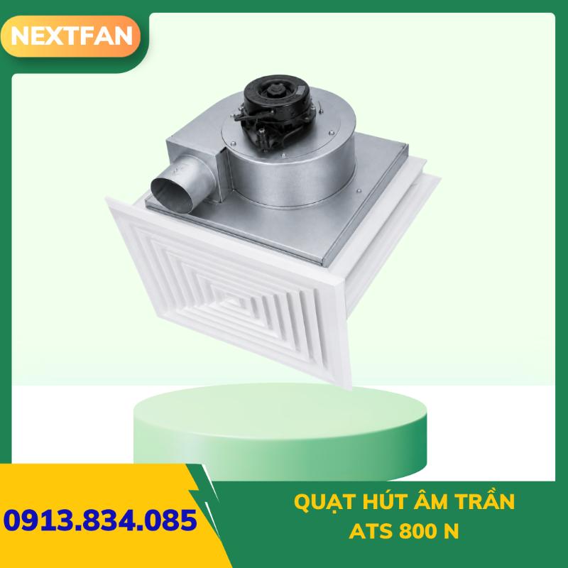 QUẠT HÚT ÂM TRẦN ATS 800N 3 QUẠT HÚT ÂM TRẦN ATS 800N