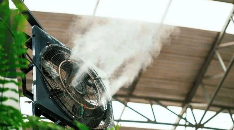 So sánh quạt điều hòa và quạt phun sương: Loại nào đáng mua hơn? 2 Nguyên lý hoạt động của quạt phun sương