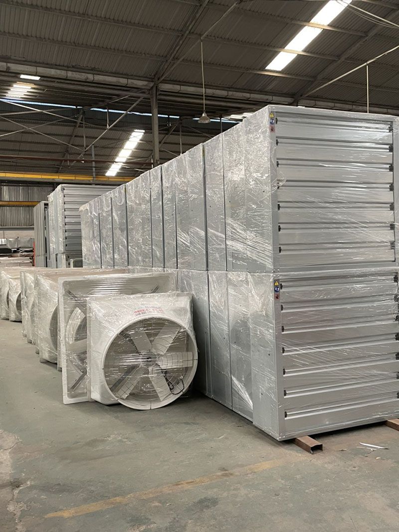 Công suất quạt thông gió công nghiệp khoảng 60 – 550 W