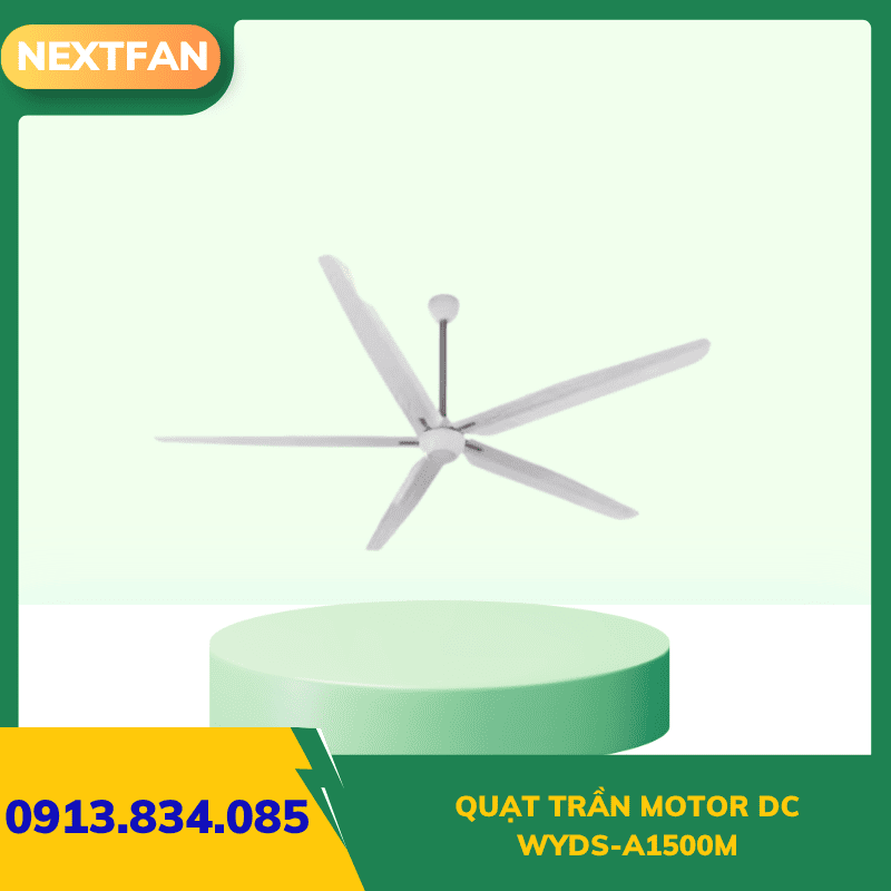 Quạt Trần Motor DC WYDS-A1500M 2 Quạt Trần Motor DC WYDS-A1500M
