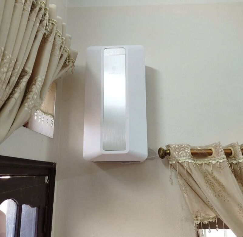 Sử dụng quạt cấp khí tươi
