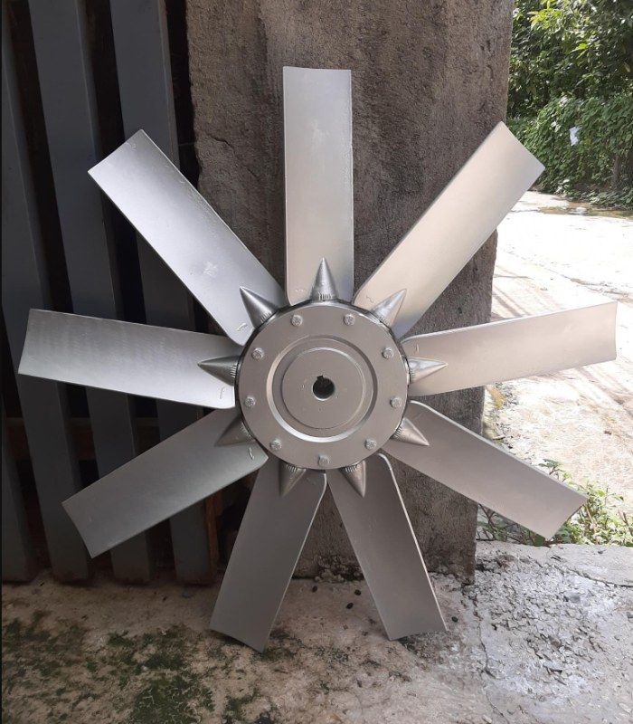 Thông số kỹ thuật của cánh quạt hướng trục