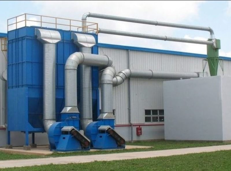  Hệ thống hút lọc bụi công nghiệp trong nhà xưởng