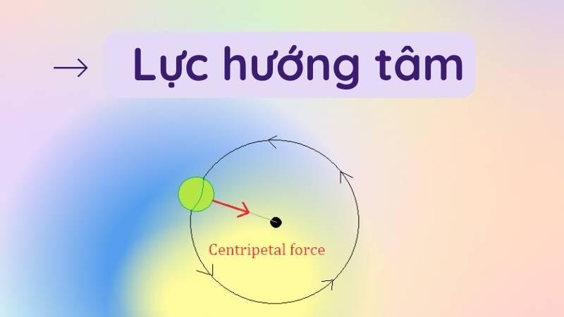 Phân biệt lực ly tâm và lực hướng tâm.