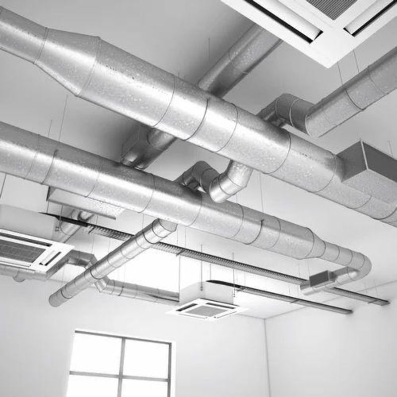 Quạt hút công nghiệp trong hệ thống thông gió nhà xưởng