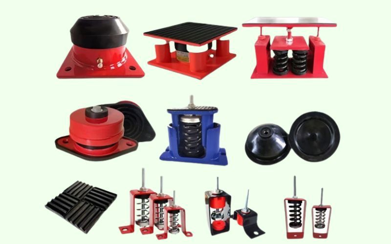 Các loại lò xo chống rung cho quạt phổ biến