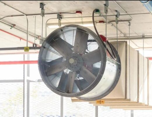 Quạt hướng trục chịu nhiệt: Cấu tạo, phân loại & tiêu chí lựa chọn