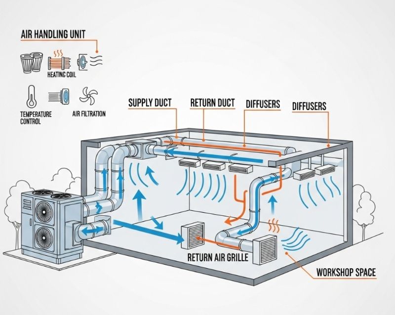 Thiết bị trong khối Heating