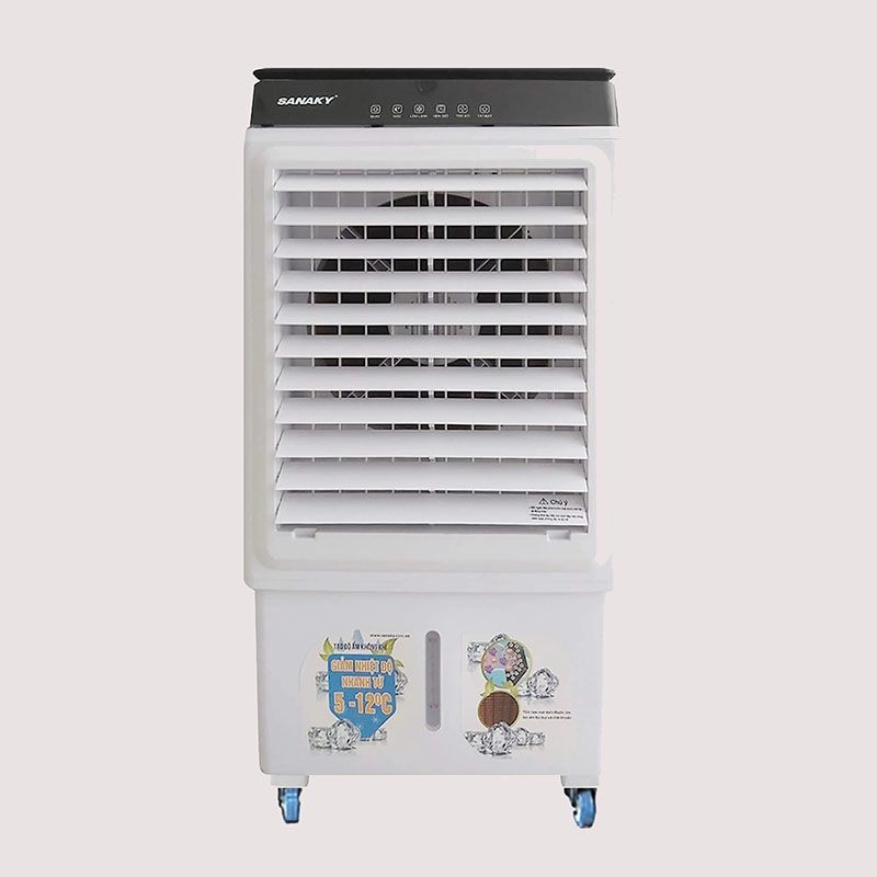 Tìm hiểu cấu tạo quạt hơi nước & nguyên lý hoạt động 8 Khung vỏ và bánh xe của quạt hơi nước