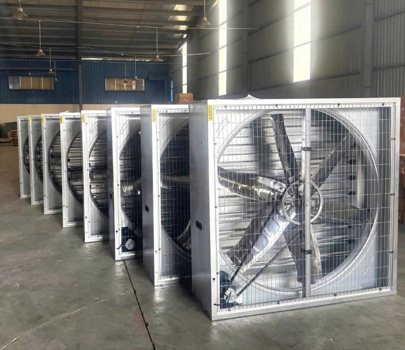 Kích thước quạt thông gió công nghiệp vuông