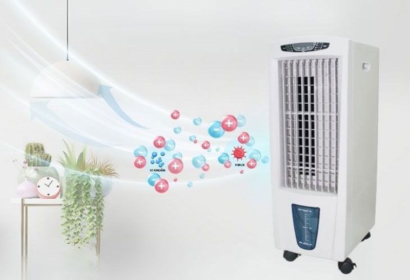 Tìm hiểu cấu tạo quạt hơi nước & nguyên lý hoạt động 10 Quạt hơi nước giúp làm mát, điều hòa không khí