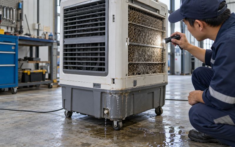 Các lỗi thường gặp ở quạt hơi nước