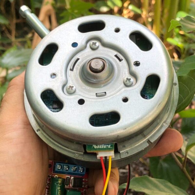 Cơ chế hoạt động của motor DC không chổi than