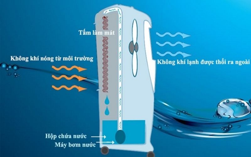 Nguyên lý quạt hơi nước