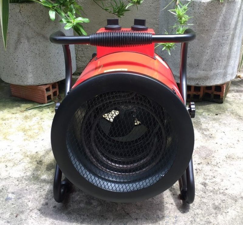 Quạt sấy gió nóng 3KW tròn