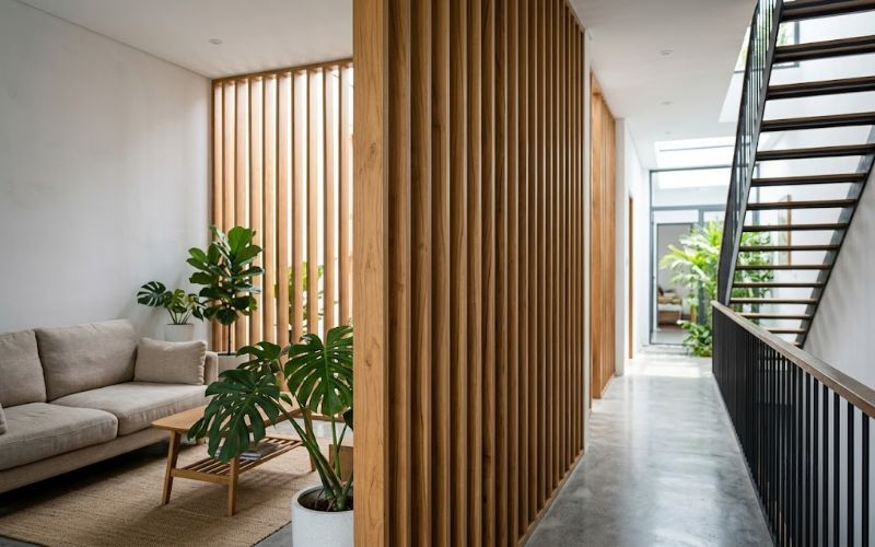 Sử dụng hệ lam thay cho tường kín