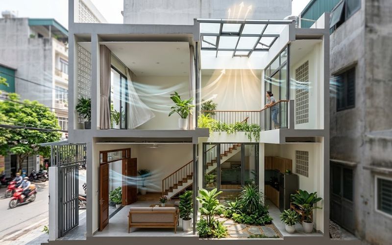 Thiết kế thông gió hợp lý