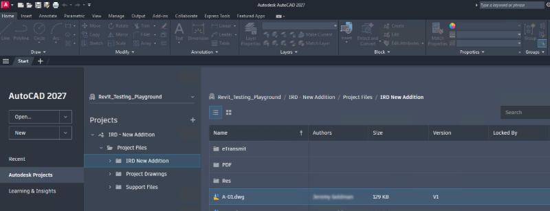 Tải Autodesk AutoCAD 2027 Full tính năng mới link drive 3 Connected Support Files giúp quản lý tập trung tài nguyên hỗ trợ trong dự án AutoCAD 2027