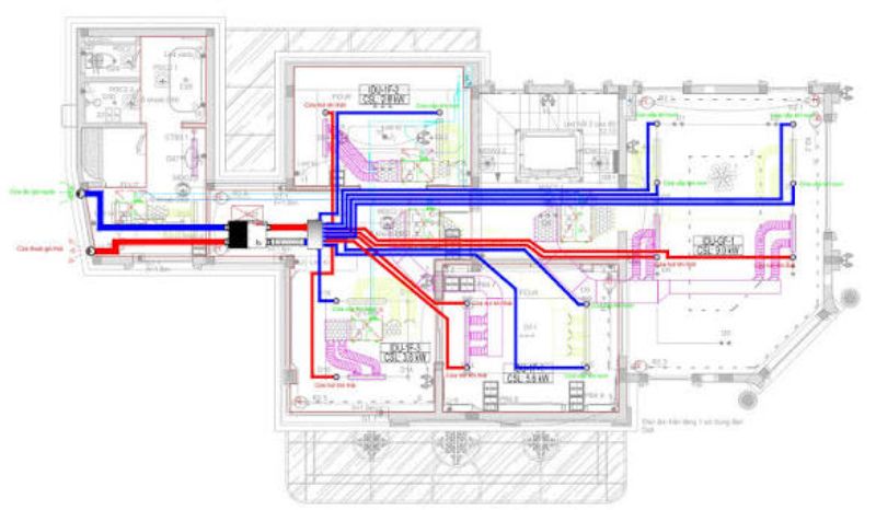 Quy trình thiết kế hệ thống cấp gió tươi chuẩn kỹ thuật 7 Hoàn thiện bản vẽ thi công thiết kế hệ thống cấp gió tươi