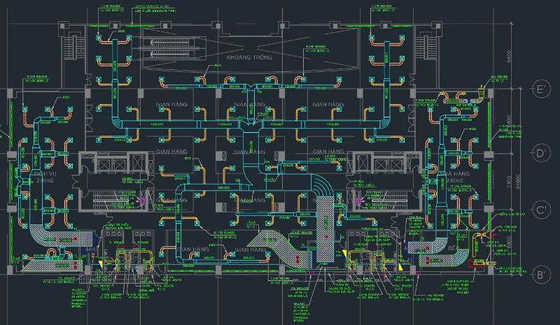 Quy trình thi công hệ thống thông gió đúng tiêu chuẩn 9 Lập bản vẽ Shop Drawing