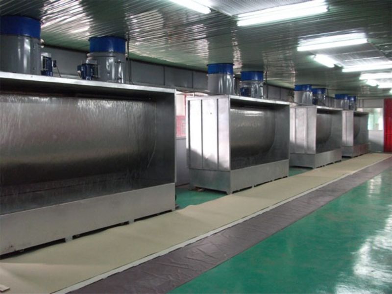 Hệ thống hút bụi sơn màng nước