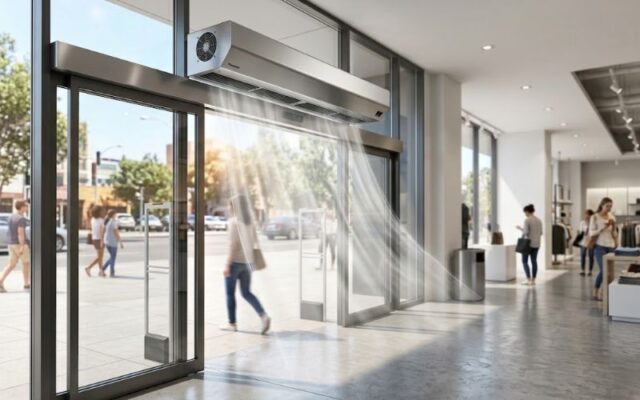 Air Curtain là gì? Cấu tạo, nguyên lý hoạt động và ứng dụng